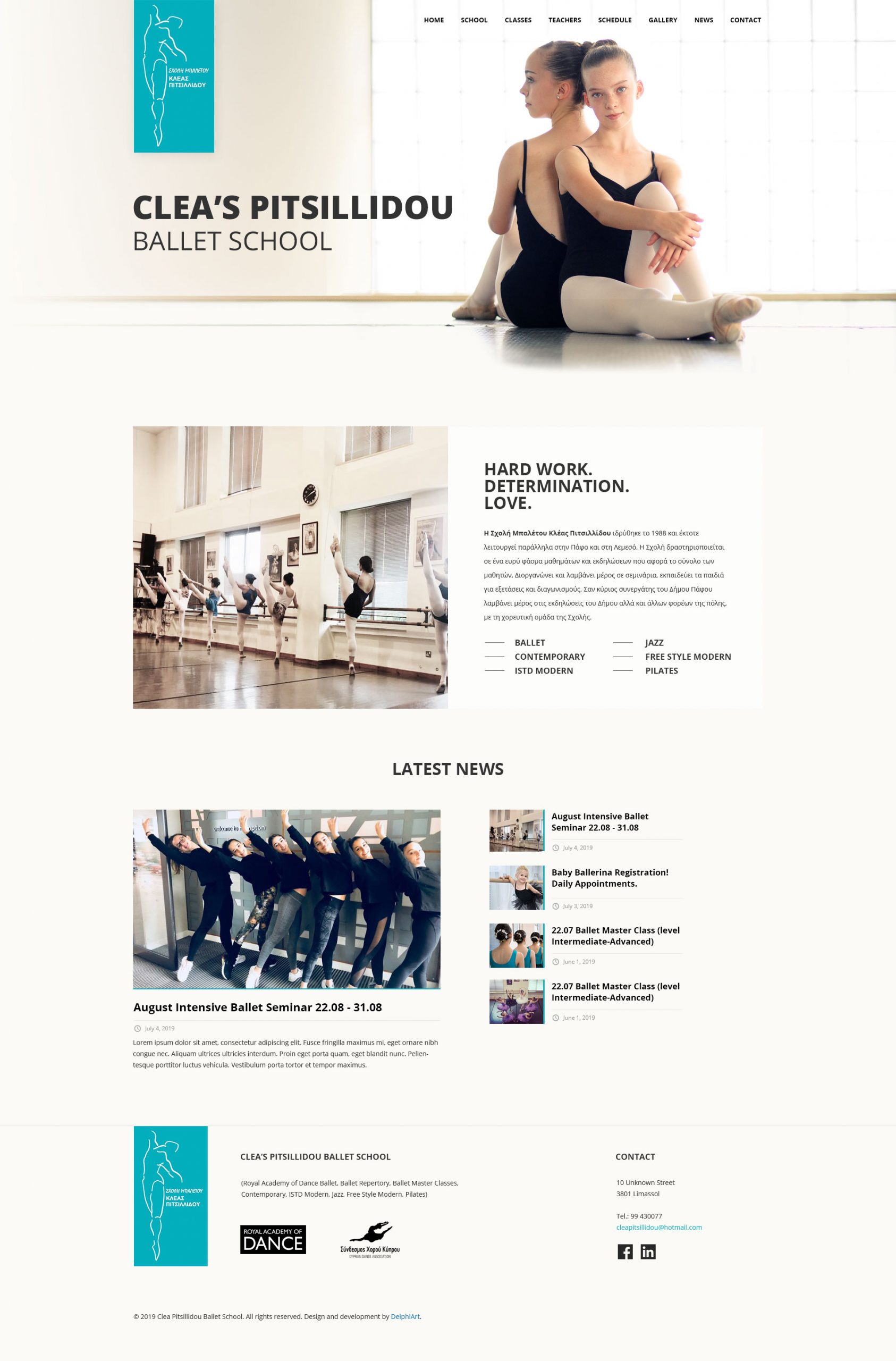 Clea Pitsillidou Ballet School